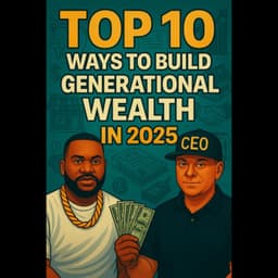 Cover art for Top 10 Moves to Start Building Generational Wealth in 2025